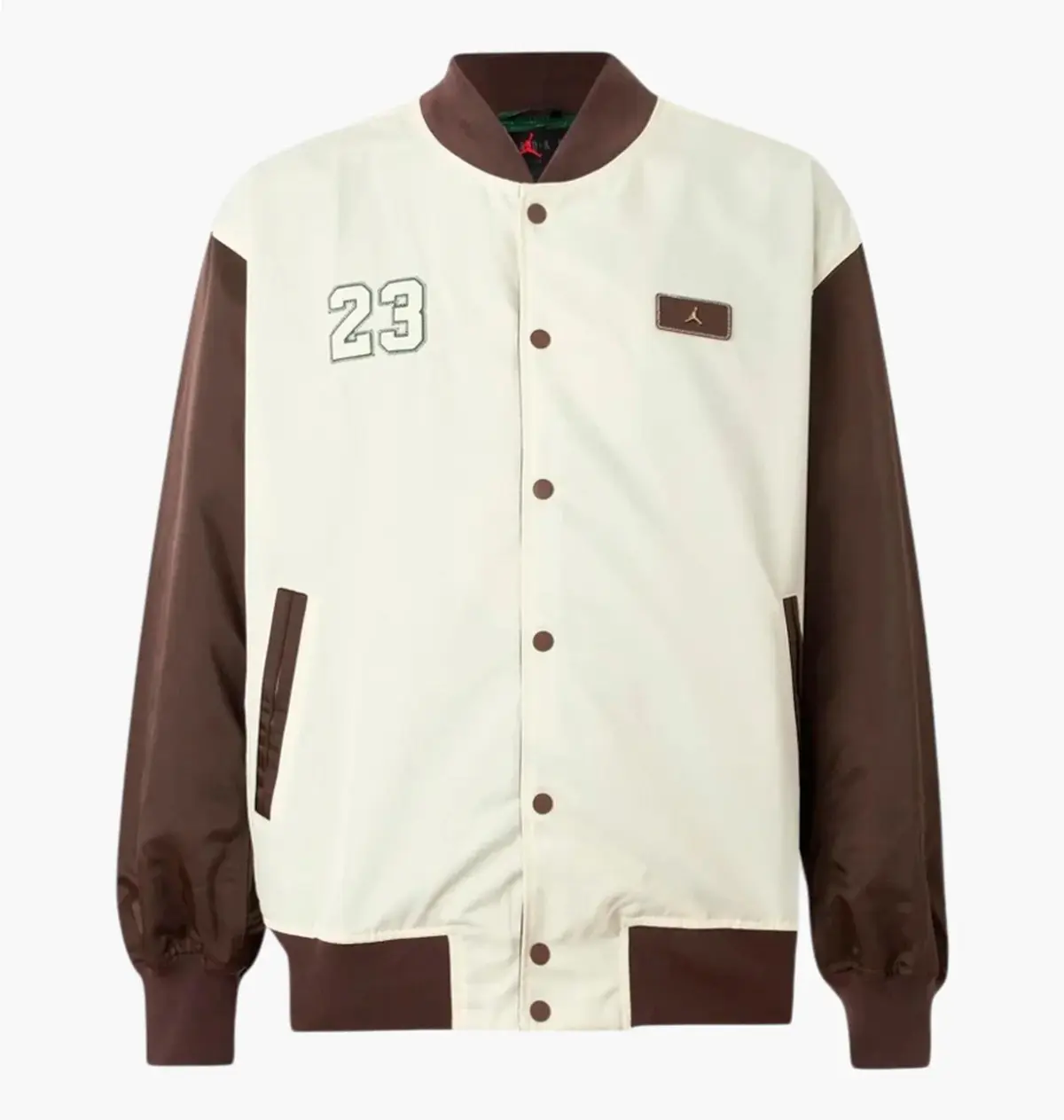 Куртка чоловіча Jordan Reversible Collegiate Varsity White/Brown