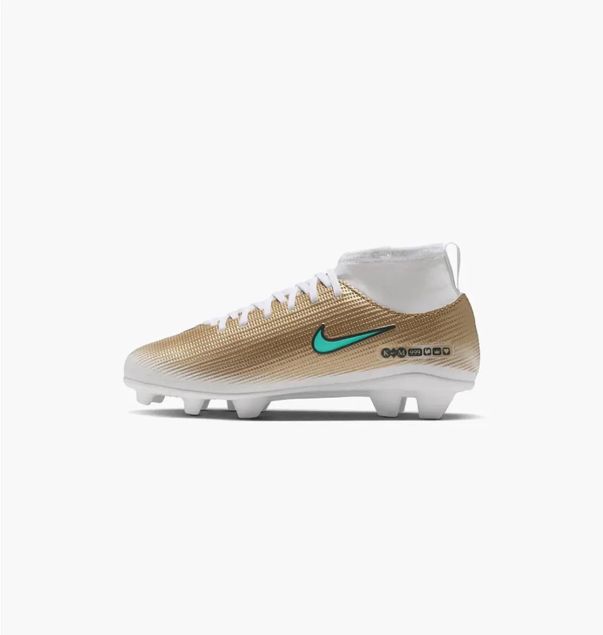 Бутсы детские Nike Mercurial Superfly 11 Club Kylian Mbappé Gold