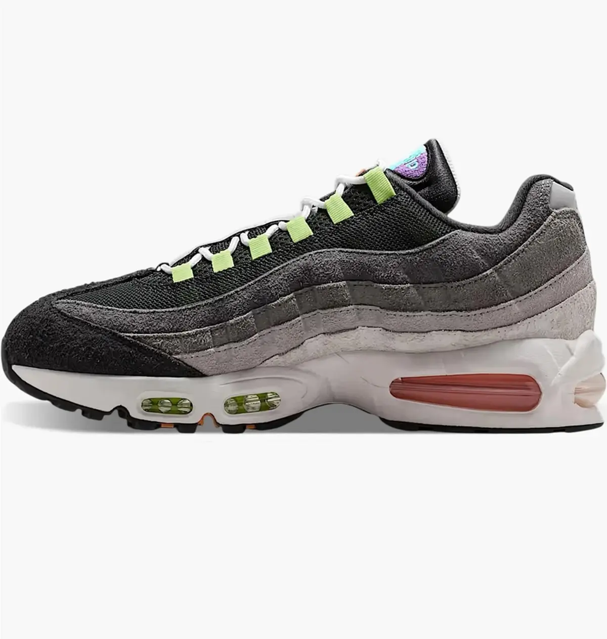 Кроссовки мужские Nike Air Max 95 Og Big Bubble Greedy Turquoise/Multi