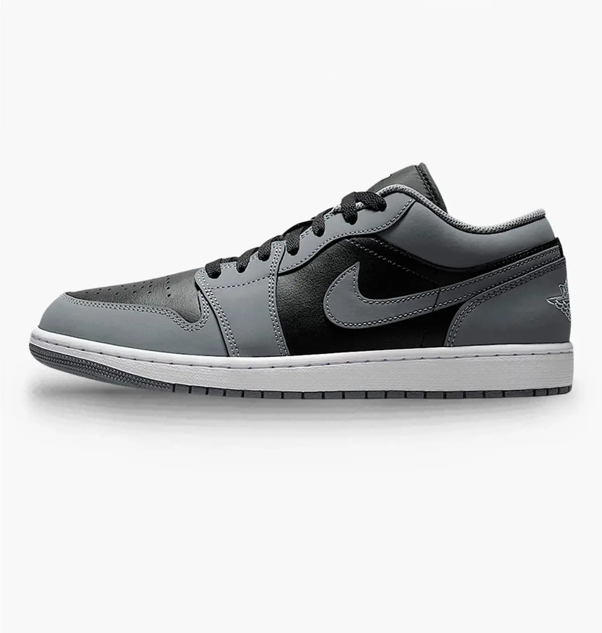 Кроссовки мужские Jordan 1 Low Grey/Black