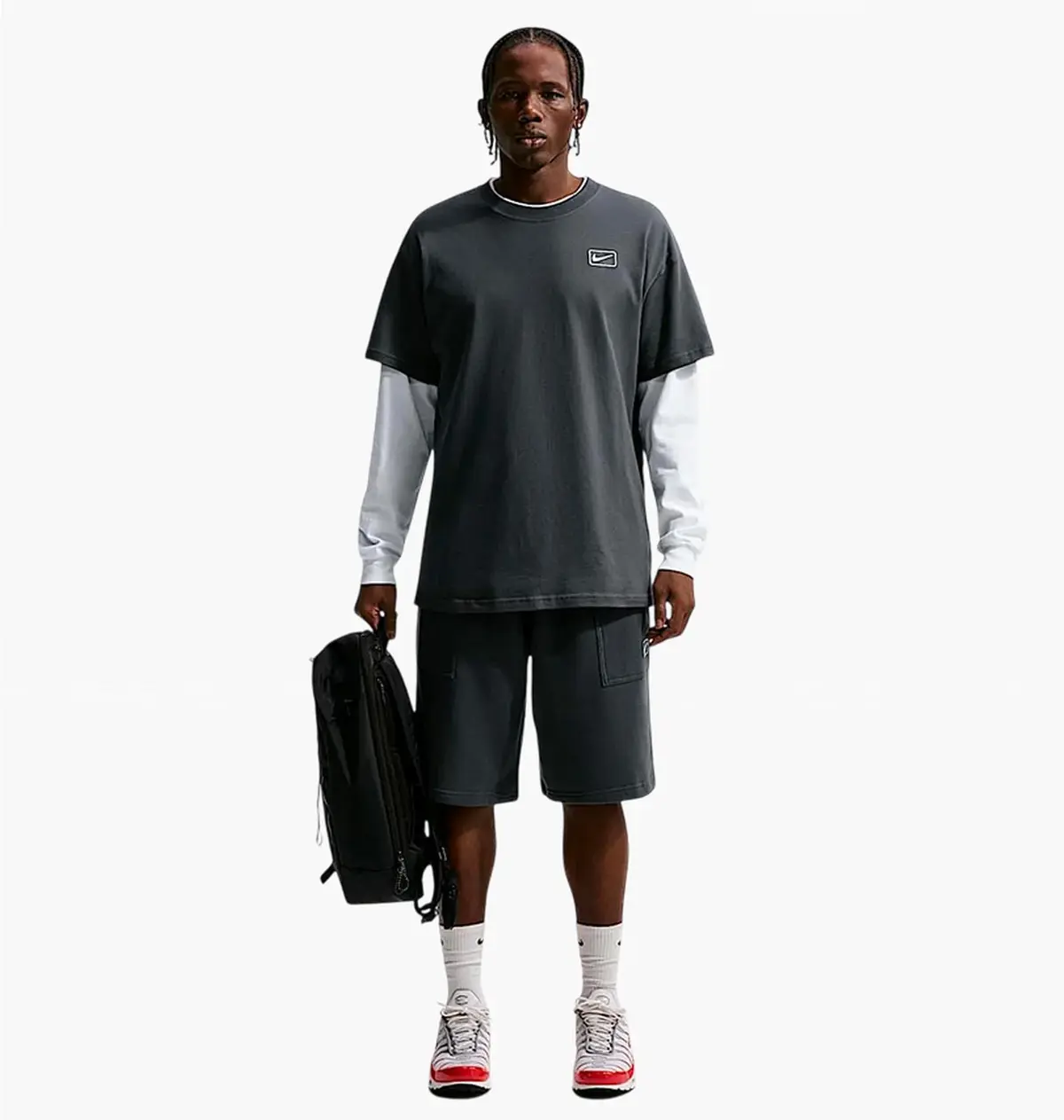 Футболка чоловіча Nike Dri-Fit Grey