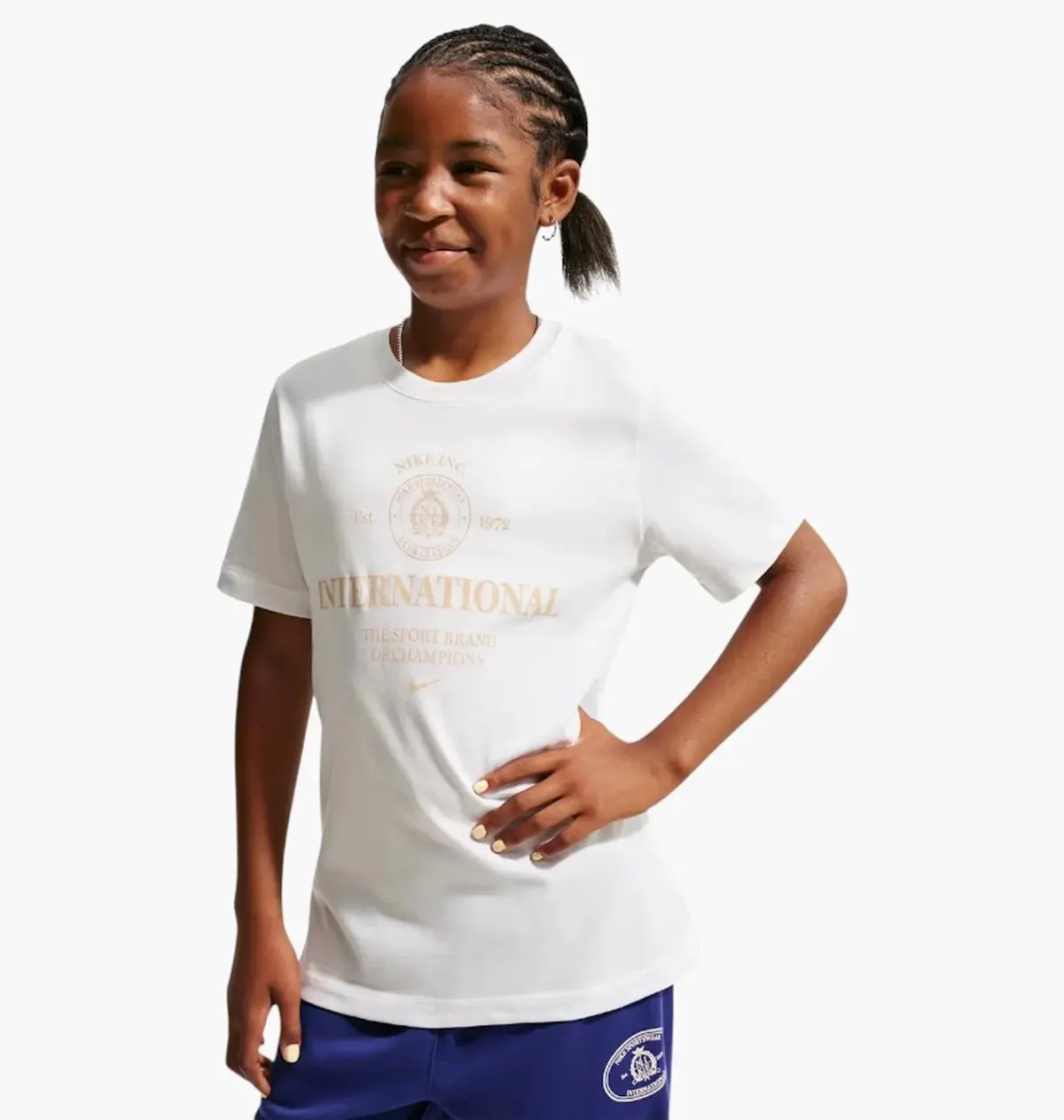Футболка детская Nike Sportswear White