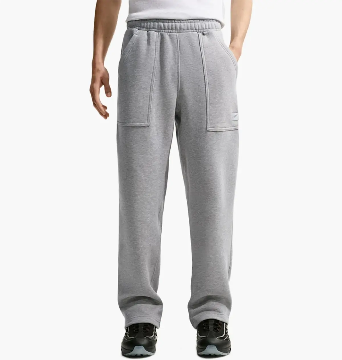 Брюки чоловічі Nike Fleece Open-Hem Grey