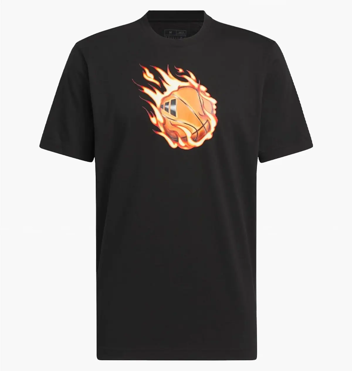 Футболка чоловіча Adidas Basketball Fire Black