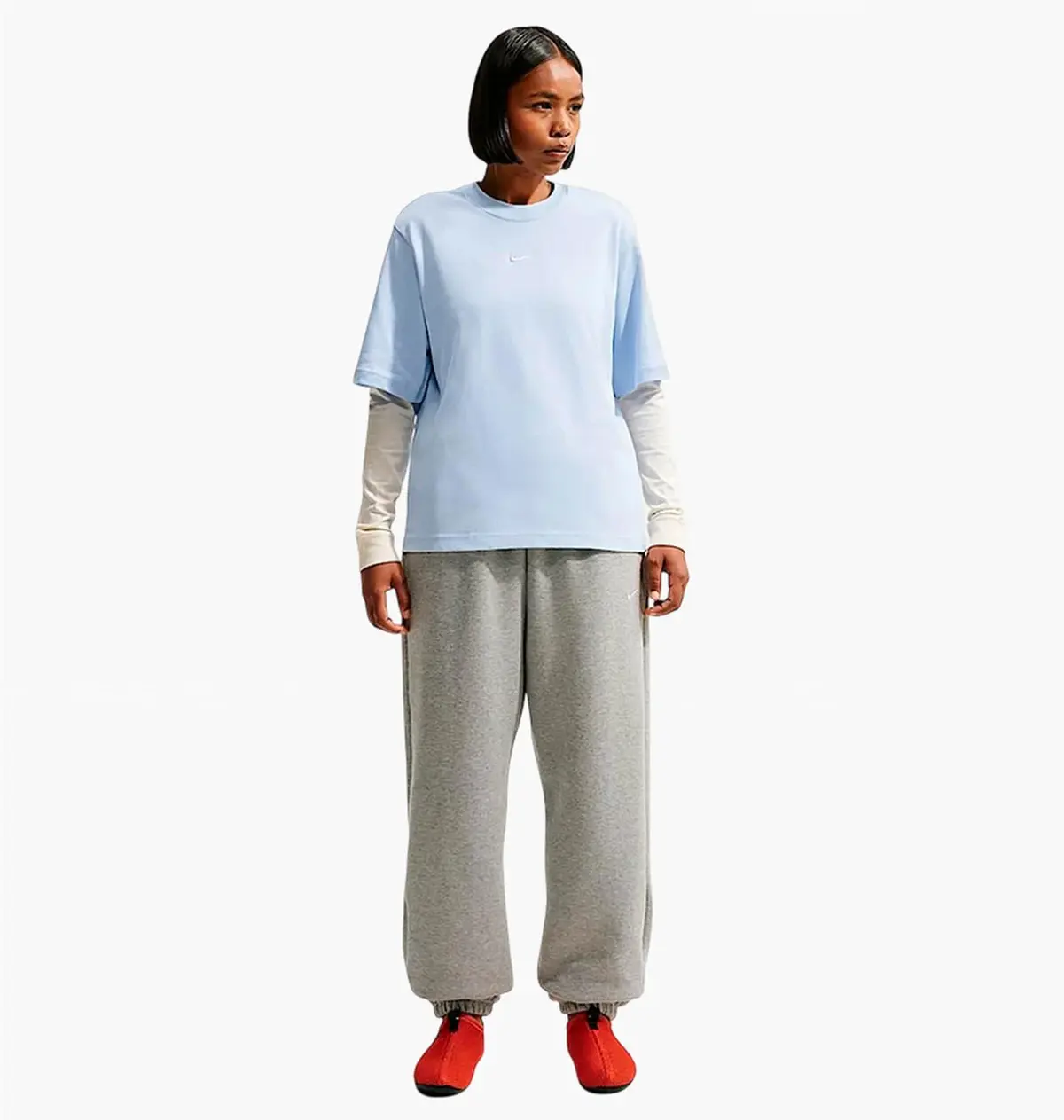 Футболка женская Nike Club Light Blue