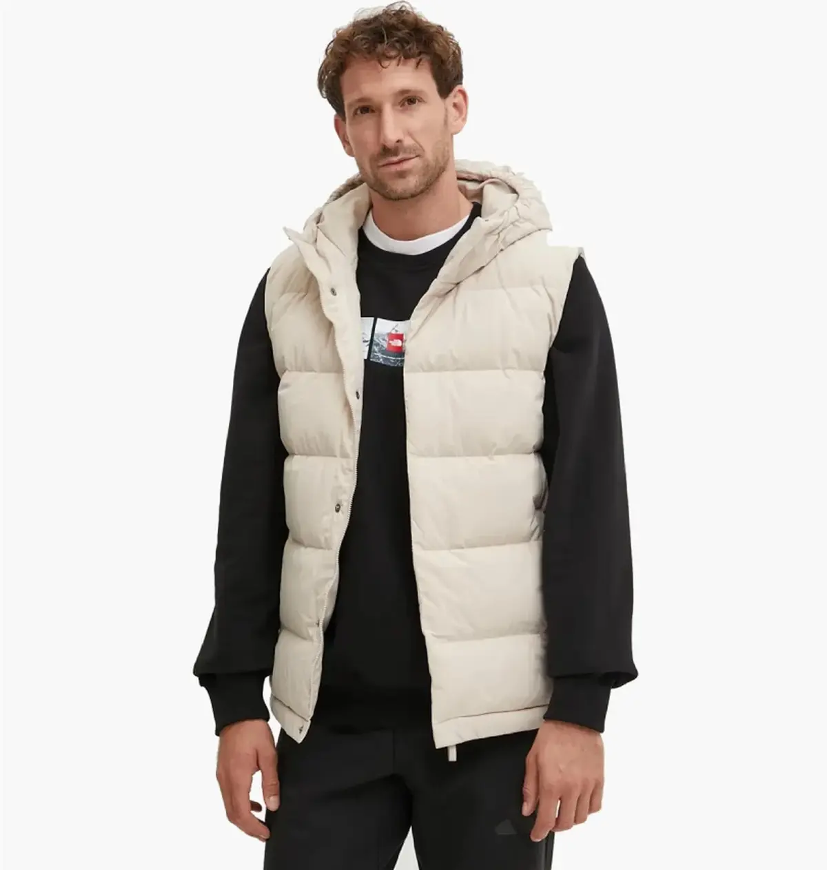 Жилетка мужская Adidas Helionic Beige