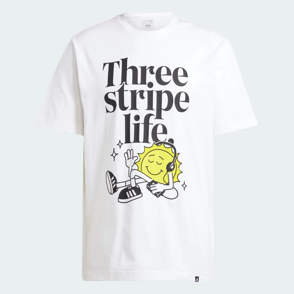 Футболка чоловіча Adidas Positivity Graphic White