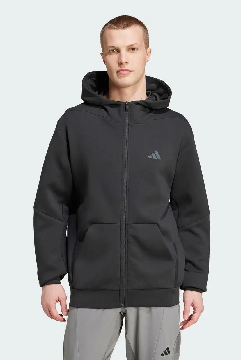 Кофта чоловіча Adidas Designed For Training Full-Zip