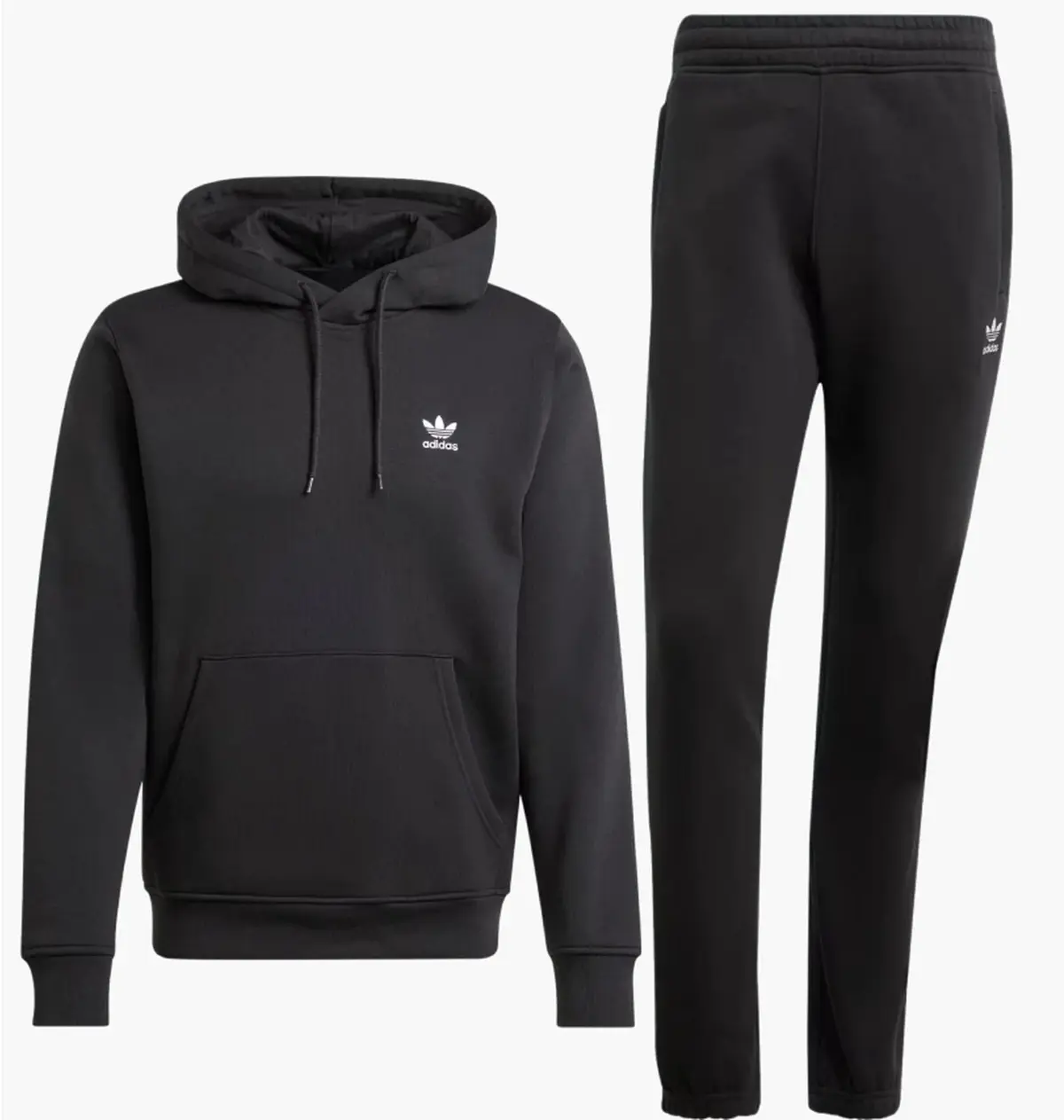 Спортивний костюм чоловічий Adidas Trefoil Essentials чорний IY7361_IY4930