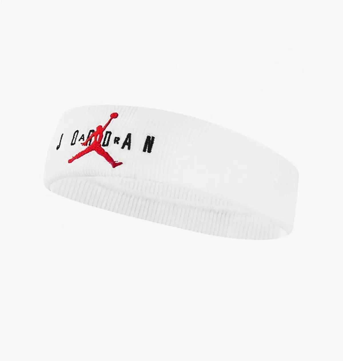 Пов'язка на голову Nike Jordan Jumpman Terry Band White/Gym Red Osfm