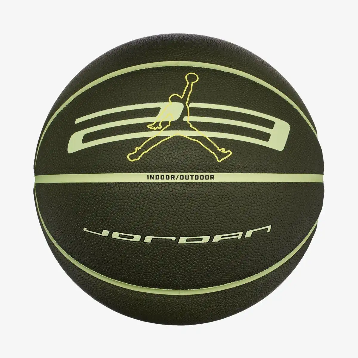 Футбольный мяч Jordan Ultimate 2.0 8P Deflated Cargo Khaki/Luminous Green/Black/Luminous Green 07
