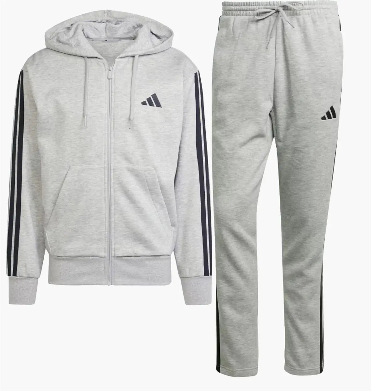 Спортивный костюм мужской Adidas Essentials 3-Stripes Grey