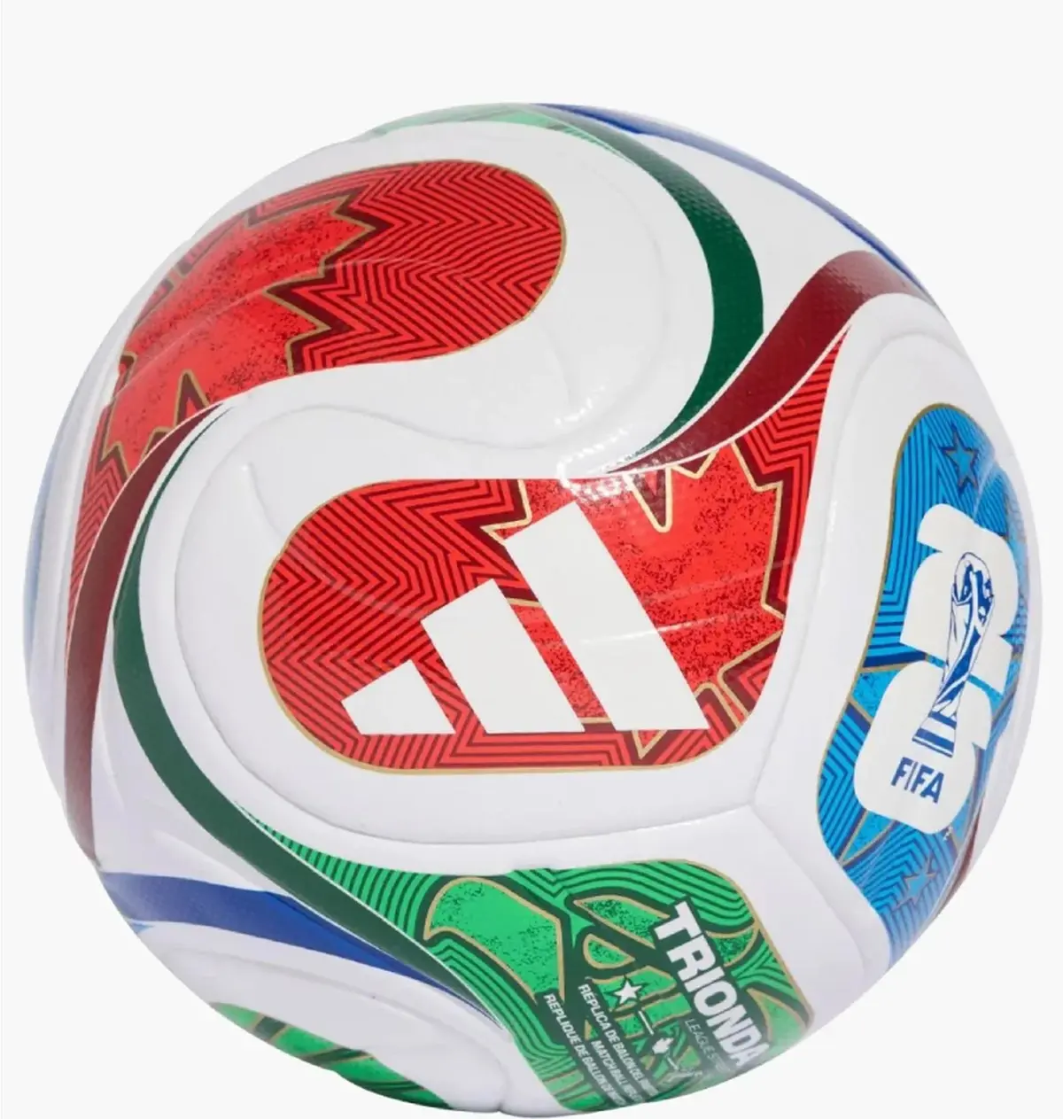 Футбольний м'яч Adidas Wc2026 Trionda League Street White/Multi