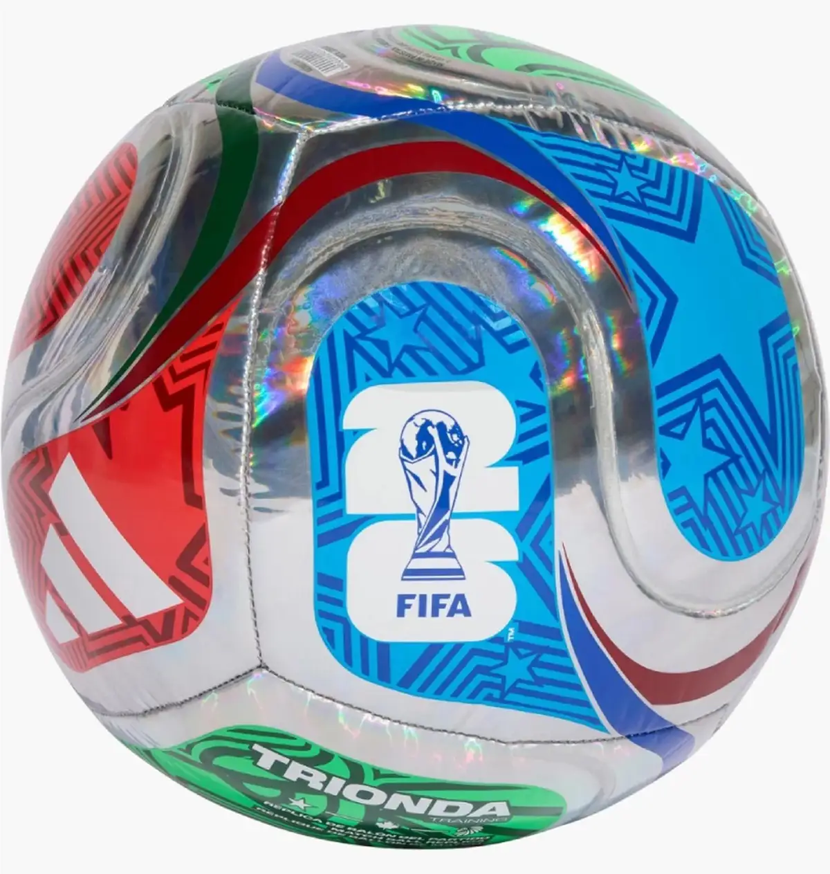 Футбольний м'яч Adidas Wc2026 Trionda Trn Foil Metallic/Multi