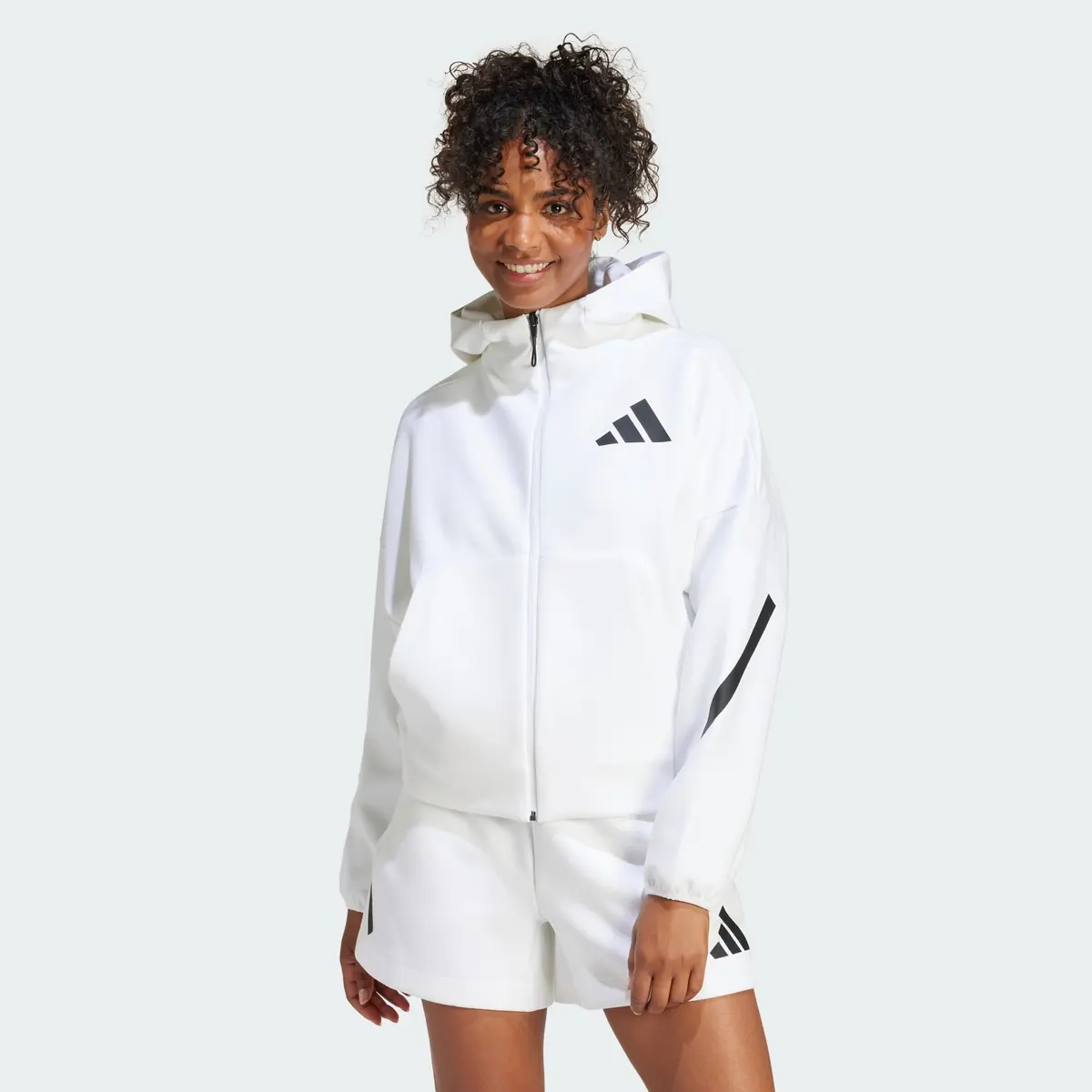 Кофта жіночі Adidas Z.N.E. Full-Zip Hoodie