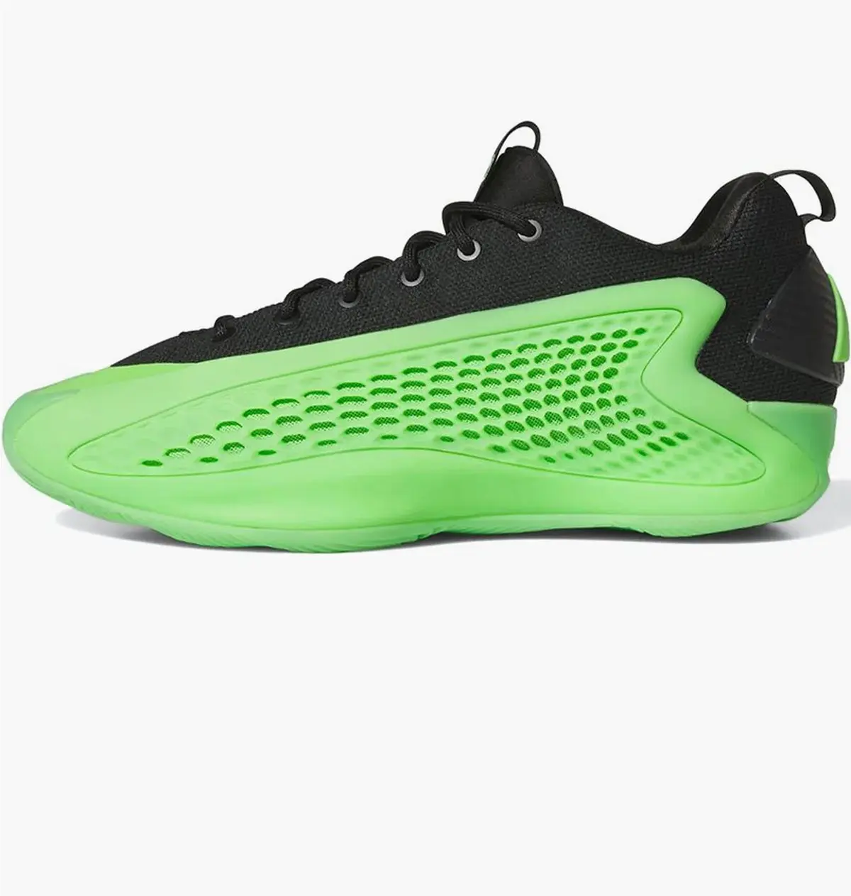Кросівки унісекс Adidas Anthony Edwards 1 Lucid Lime Low Basketball Shoes Green/Black