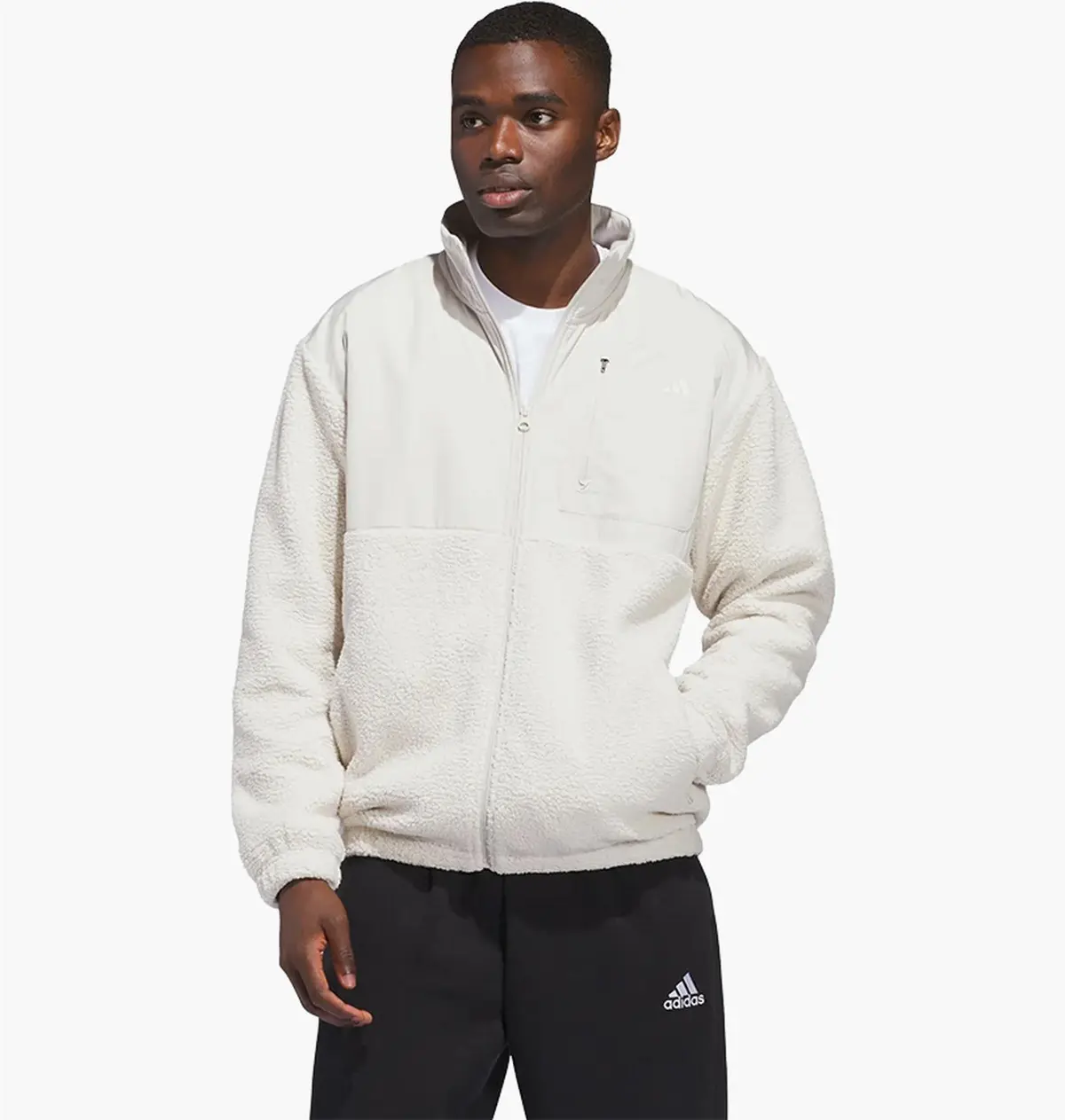 Кофта чоловіча Adidas Coze Full-Zip Jacket Beige