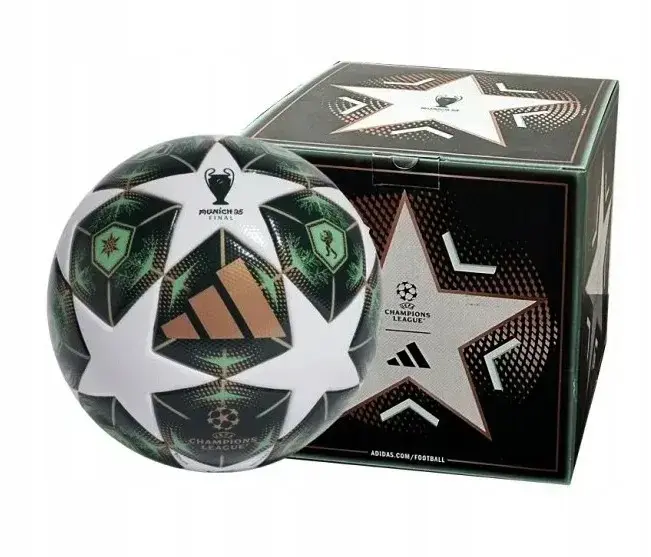 Футбольний м'яч Adidas Finale Ucl League 25 Munich Box