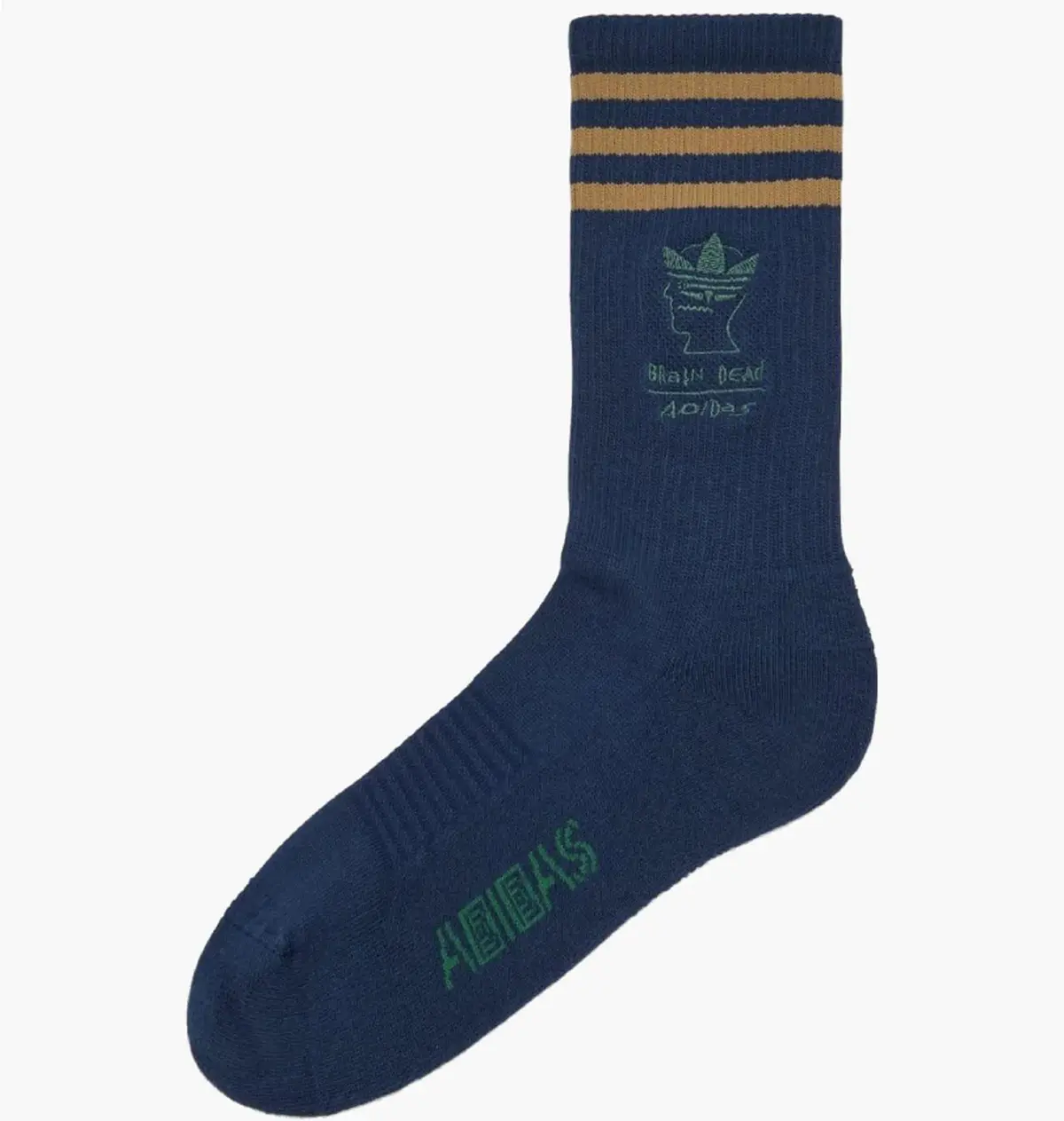 Носки Adidas X Brain Dead (2 ) Blue
