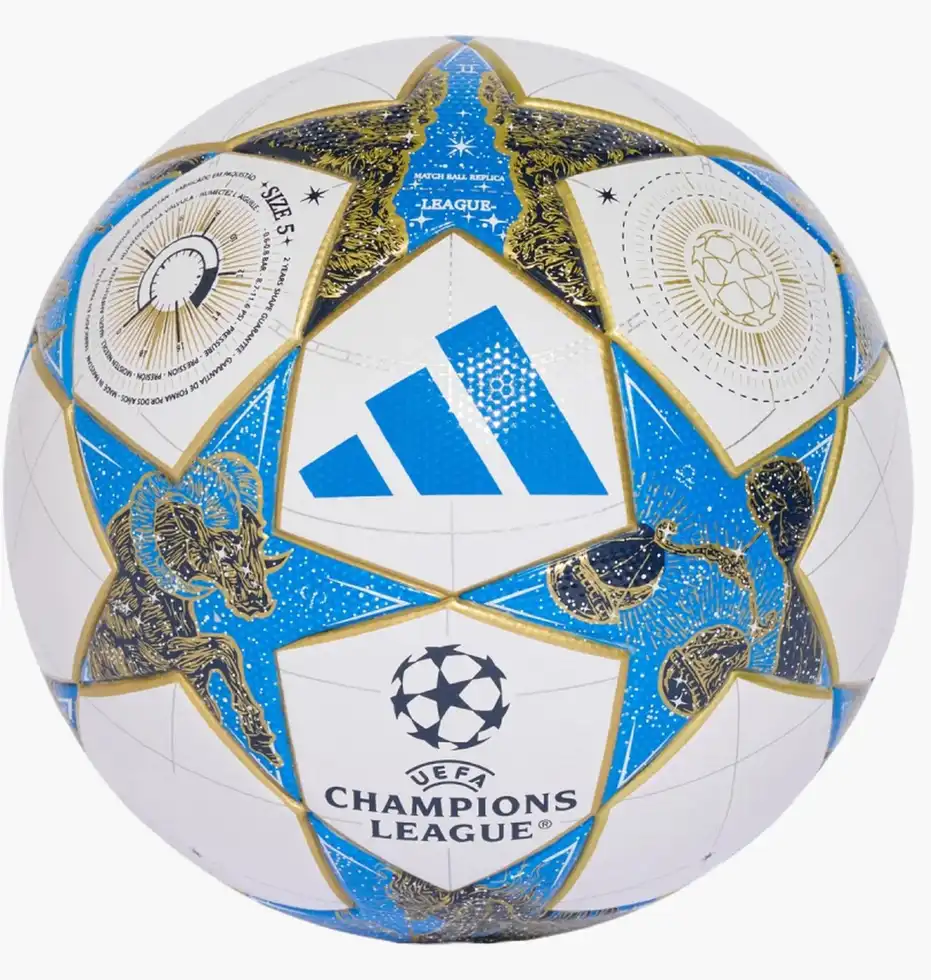 Футбольний м'яч Nike Ucl Training 25/26 League Stage White/Blue
