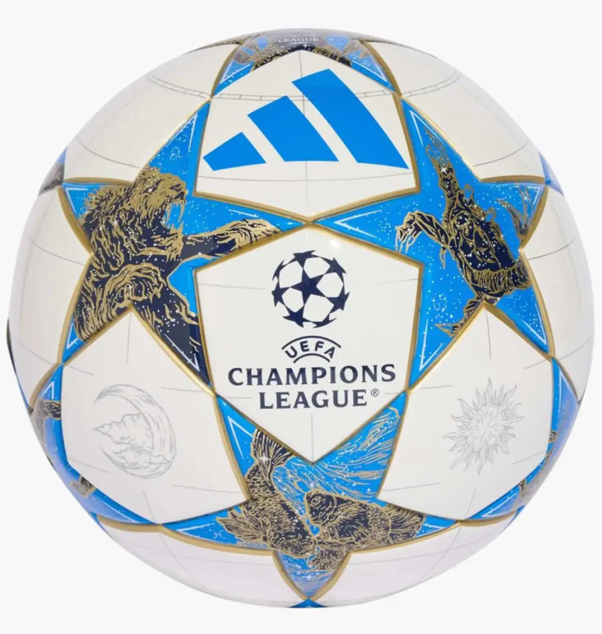 Футбольний м'яч Adidas Champions League Training 25/26 League Stage White