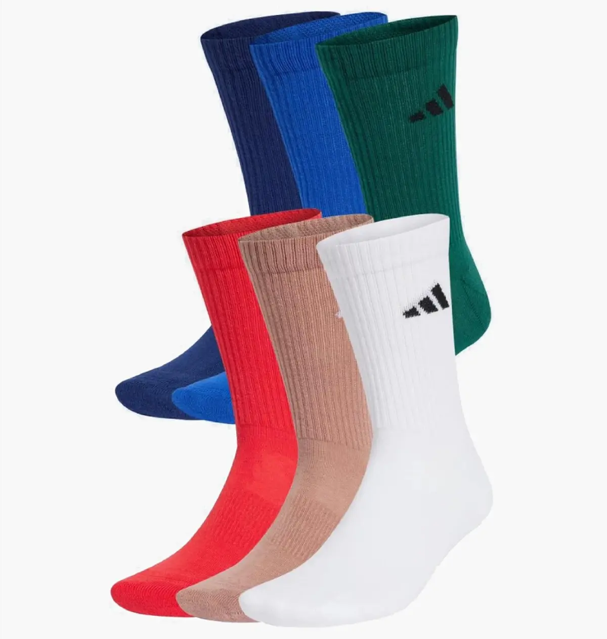 Носки Adidas Adidas Cushioned Crew Socks 6P