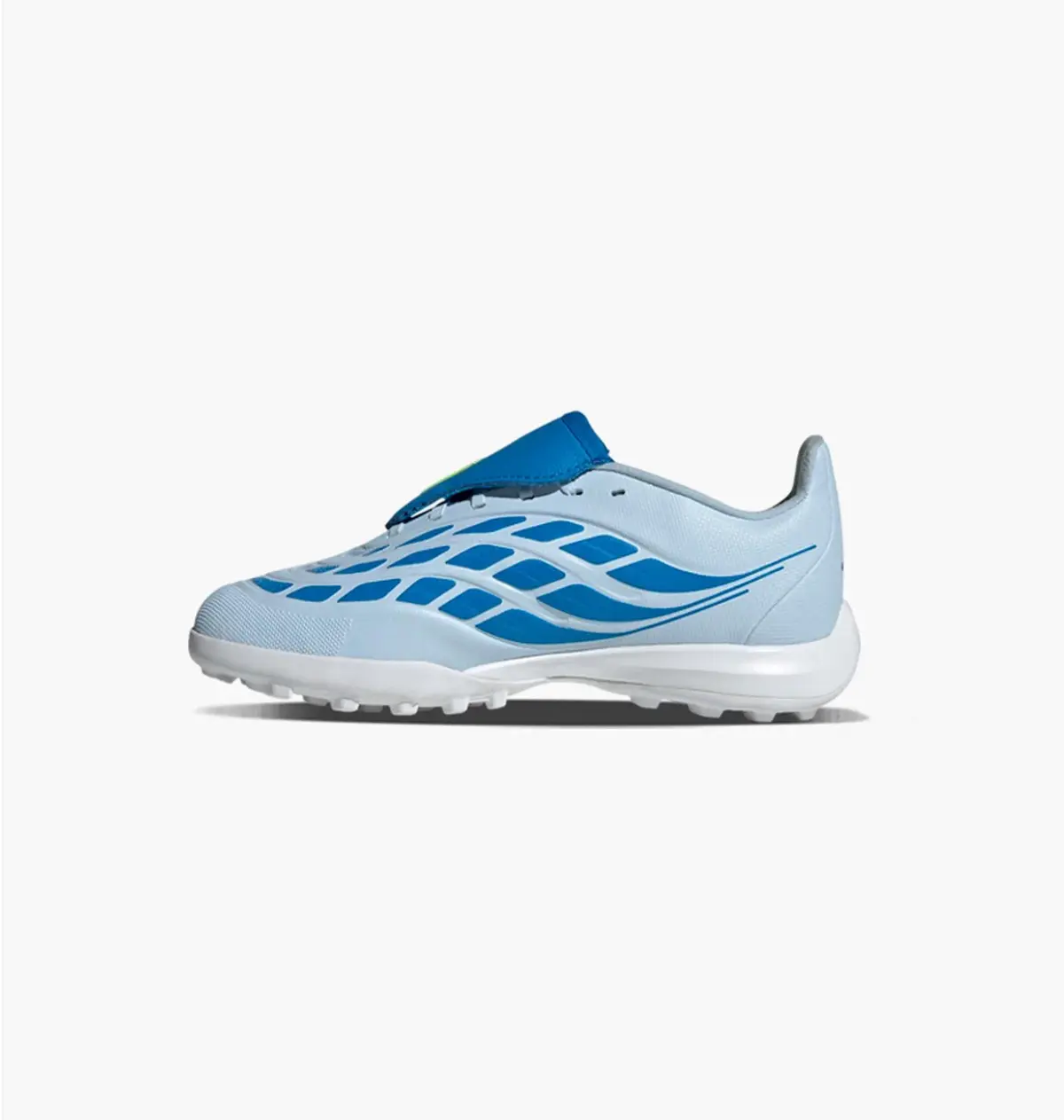 Сороконіжки дитячі Adidas Predator League Foldover Tongue Youth Turf Light Blue