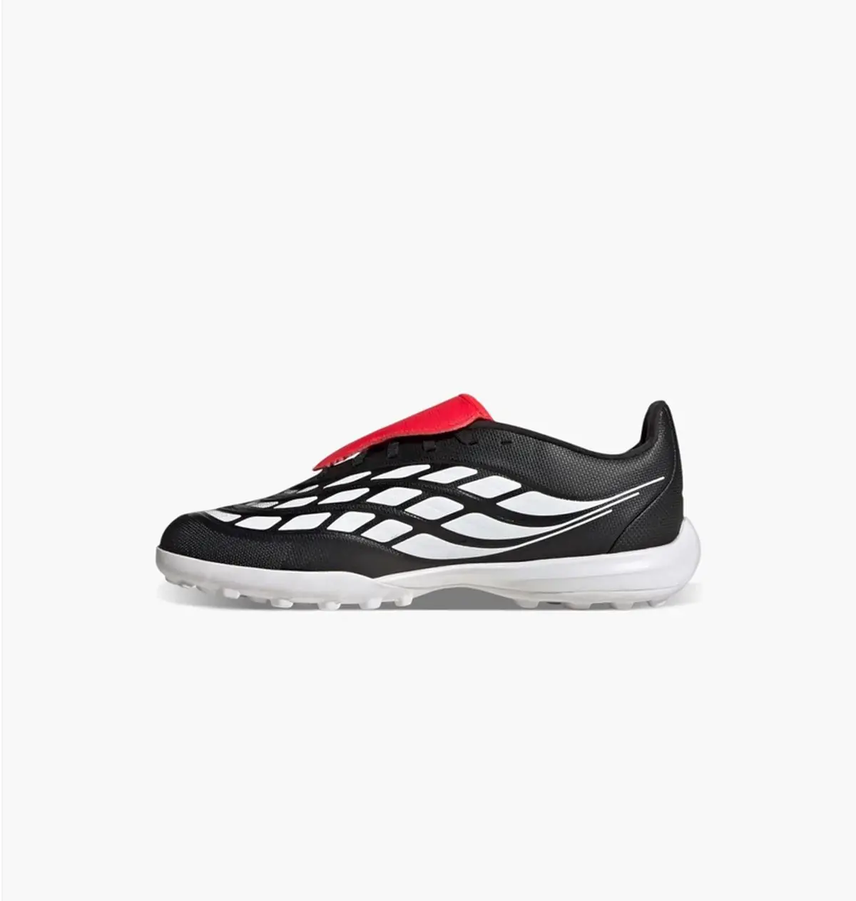 Сороконожки детские Adidas Predator League Fold-Over Tongue Tf черные JS1041