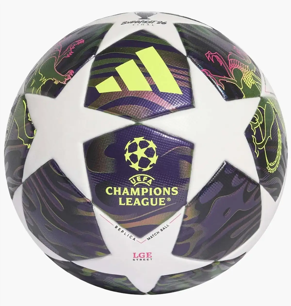 Футбольный мяч Adidas Ucl 25/26 Street Ball Multi