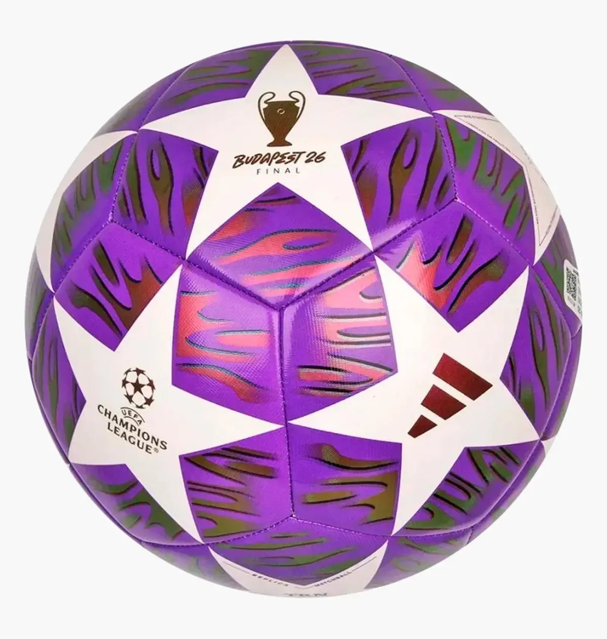 Футбольный мяч Adidas Uefa Champions League Final White/Violet