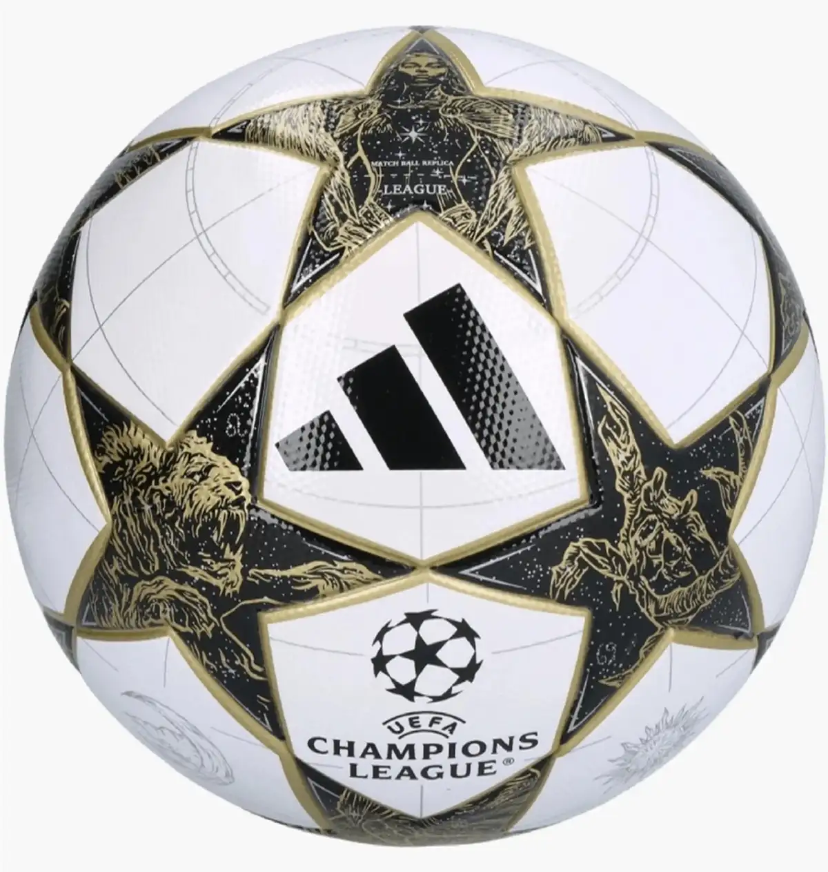 Футбольный мяч Adidas Ucl League White