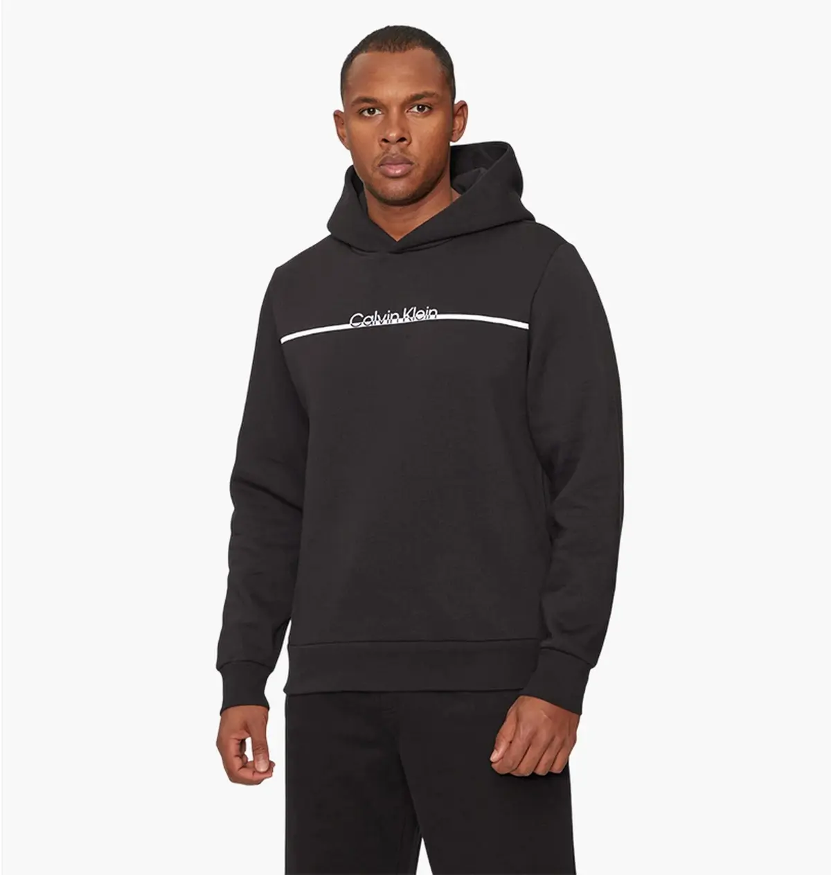 Кофта чоловіча Calvin Klein Split Line Logo чорна K10K114338