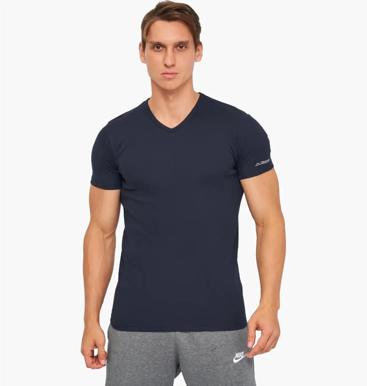 Футболка чоловіча Kappa T-Shirt Mezza Manica Scollo V