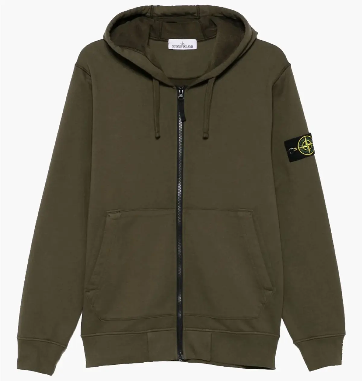 Кофта чоловіча Stone Island Logo Patch Olive
