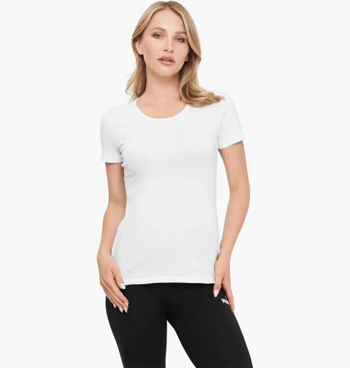 Футболка жіноча Kappa T-Shirt Mezza Manica Girocollo