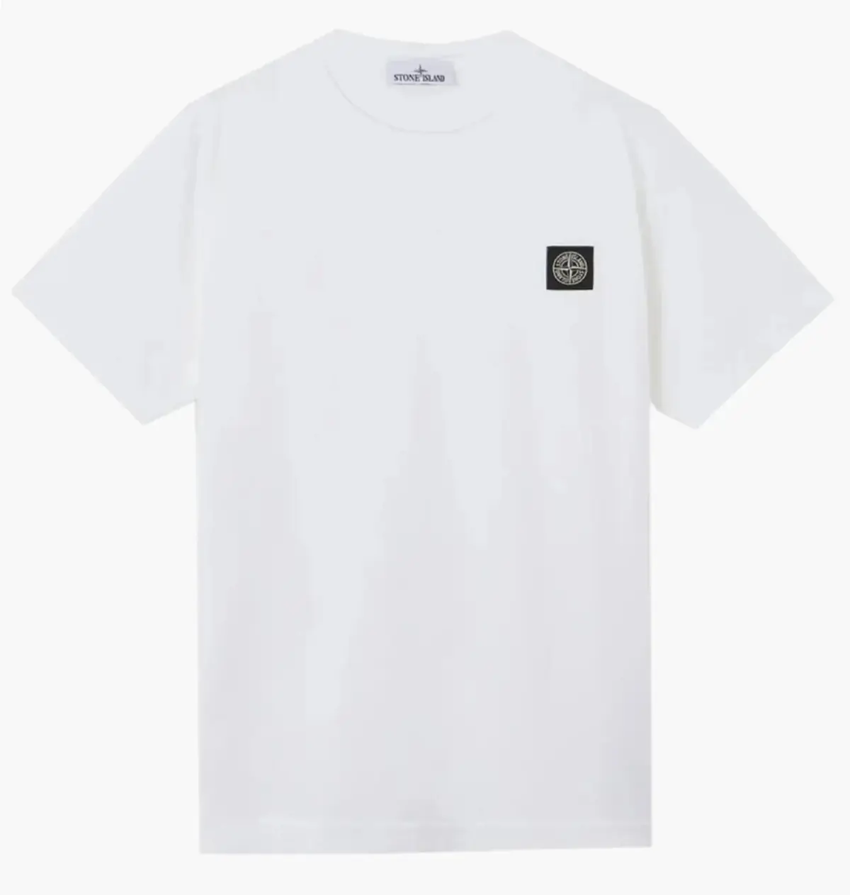 Футболка чоловіча Stone Island Logo Patch White