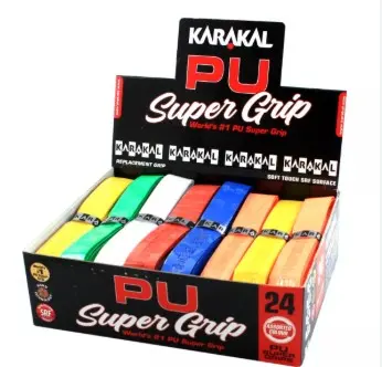 Ручка для ракетки з сквошу Karakal Pu Super Grip (Assorted)