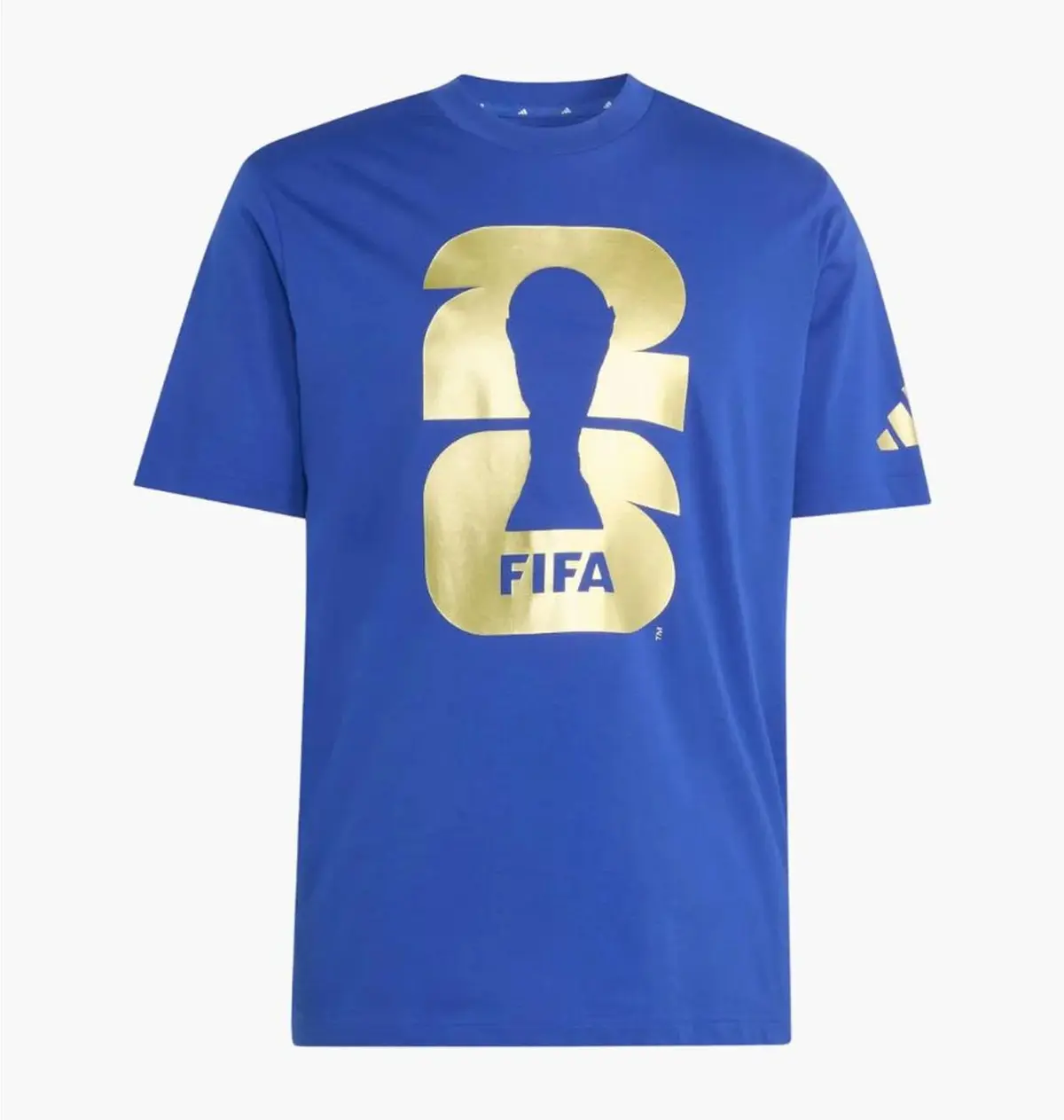 Футболка чоловіча Adidas Fifa World Cup 2026 Official Emblem Blue