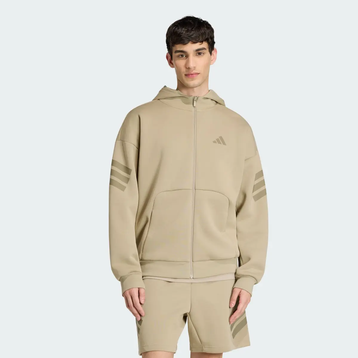 Кофта чоловіча Adidas Future Icons 3-Stripes Full-Zip Hoodie