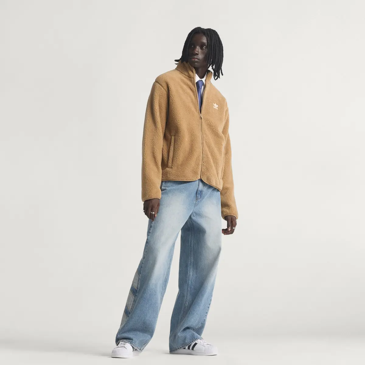 Брюки чоловічі Adidas Denim Pants блакитні KE0112