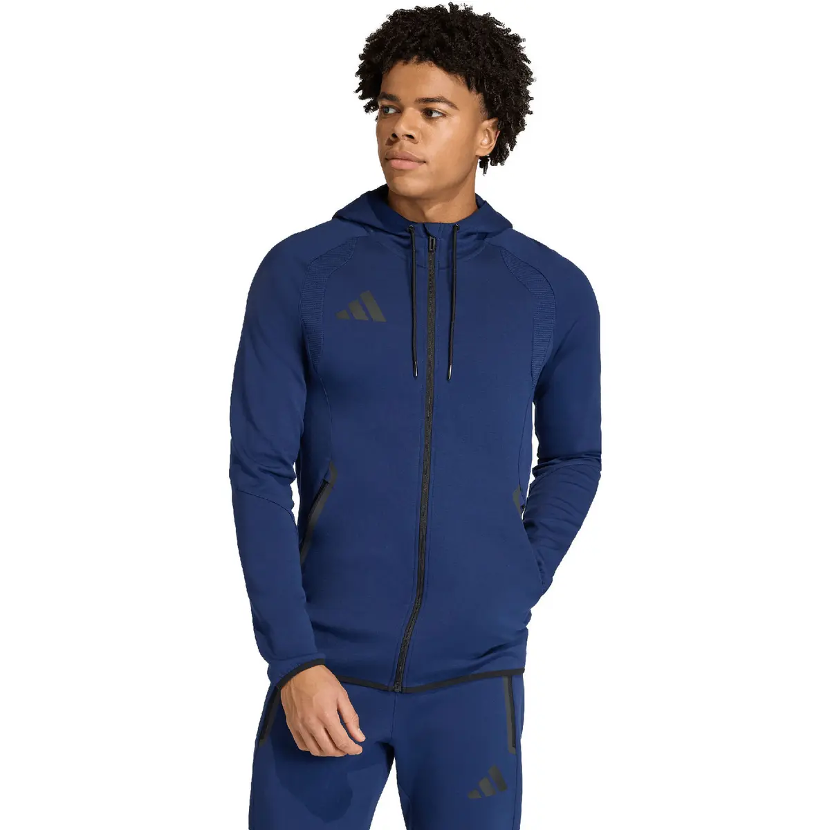 Кофта чоловіча Adidas Tiro Travel Sweat Full-Zip