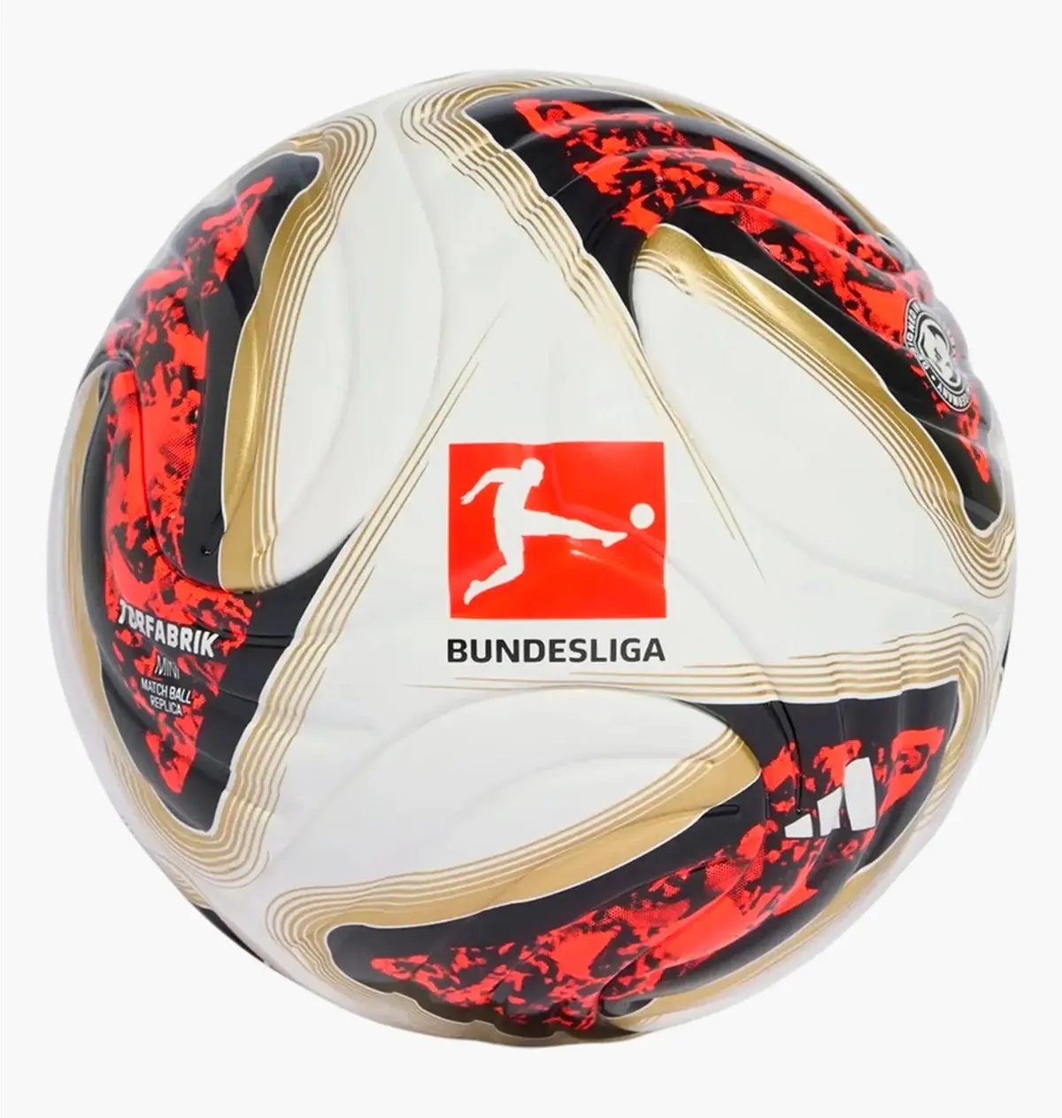 Футбольный мяч Adidas Dfl Bundesliga Torfabrik League White/Multi