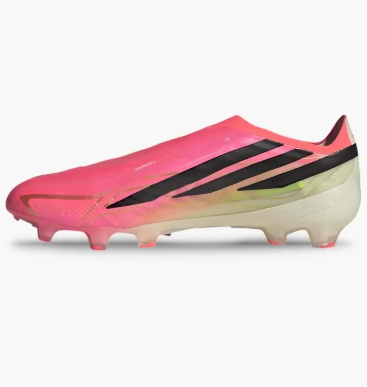 Бутси чоловічі Adidas F50 Hyperfast Elite Laceless Fg рожеві KJ6080