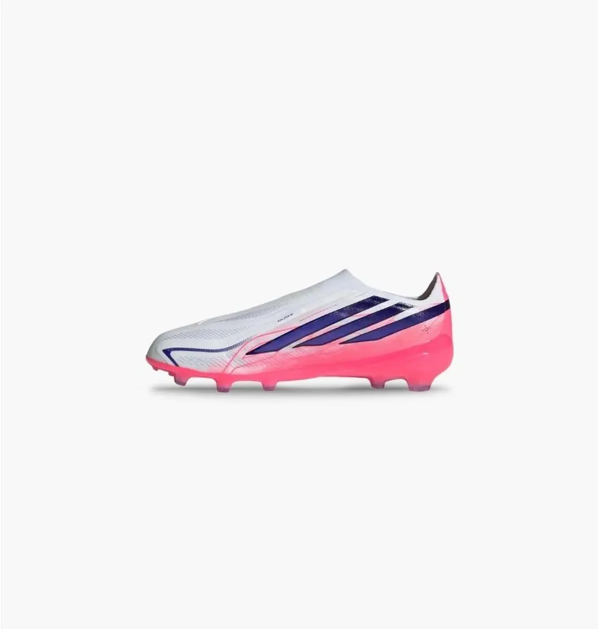 Бутси дитячі Adidas F50 Hyperfast Elite Laceless White/Pink