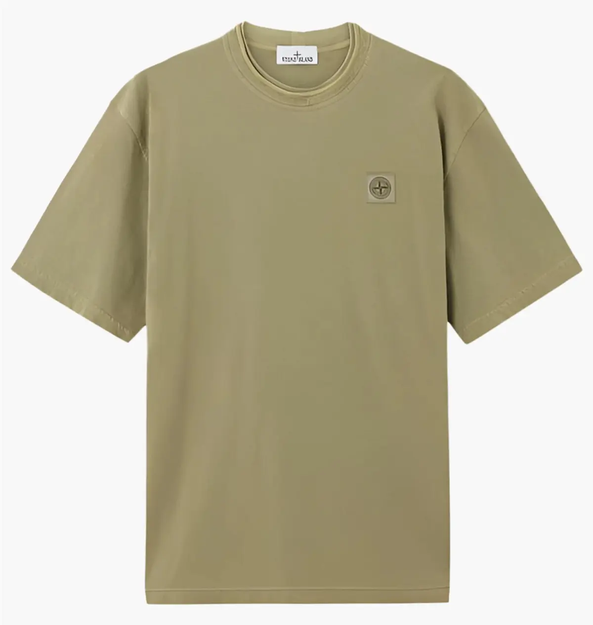 Футболка мужская Stone Island Compass Patch Olive