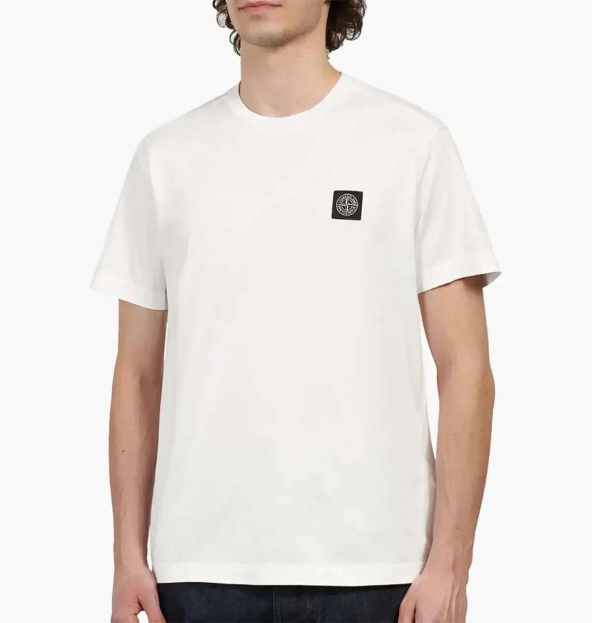 Футболка чоловіча Stone Island Cotton White
