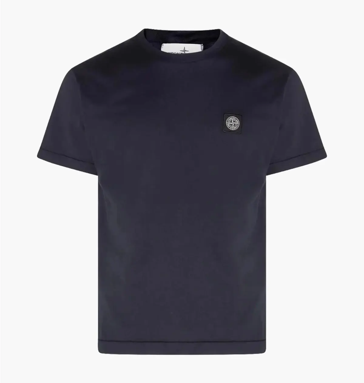 Футболка мужская Stone Island Cotton With Logo Blue