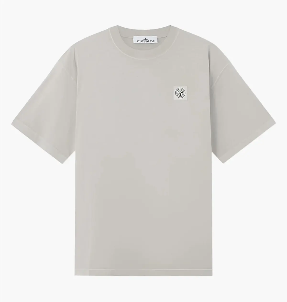 Футболка мужская Stone Island Compass Patch Grey