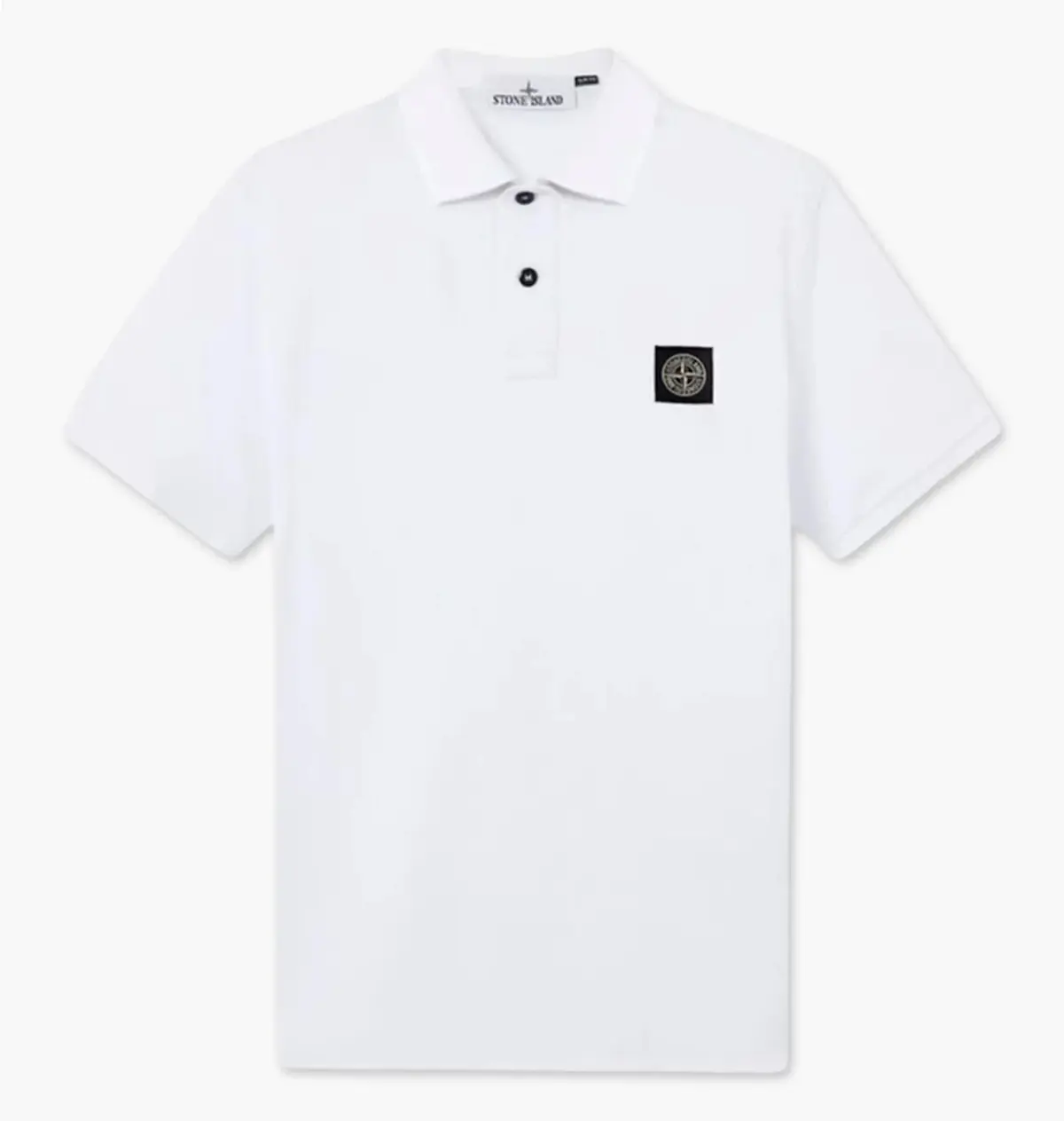 Футболка чоловіча Stone Island Logo Patch White