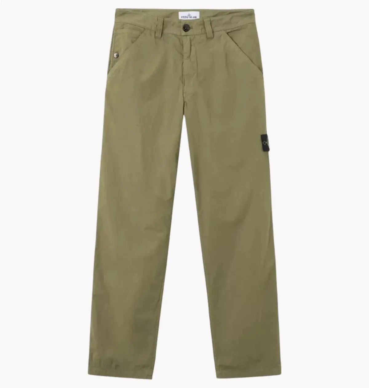 Брюки чоловічі Stone Island Mercerised Organic Cotton Ripstop Chino Pant Olive